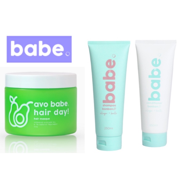 Authentic Babe Formula Bonbon Sulfate Free Shampoo Conditioner Ml