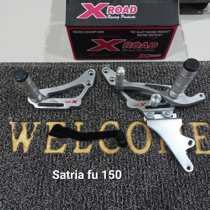 Footstep UNDERBONE POSTEP And Back X ROAD SUZUKI SATRIA FU 150 Shopee