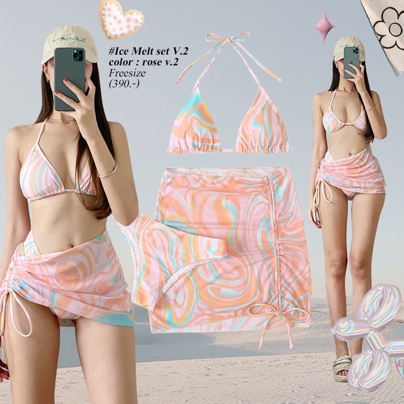 ICEBLINK Ice Melt Set Swimsuit Bikini Shopee Philippines