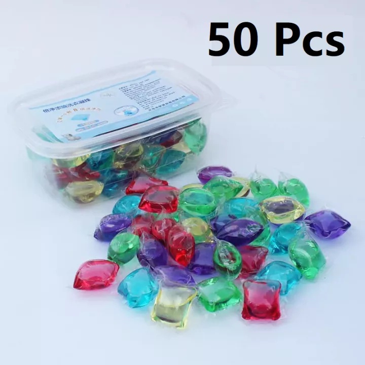 Pcs Long Scent Beans Beads Balls Laundry Pods Liquid Capsules