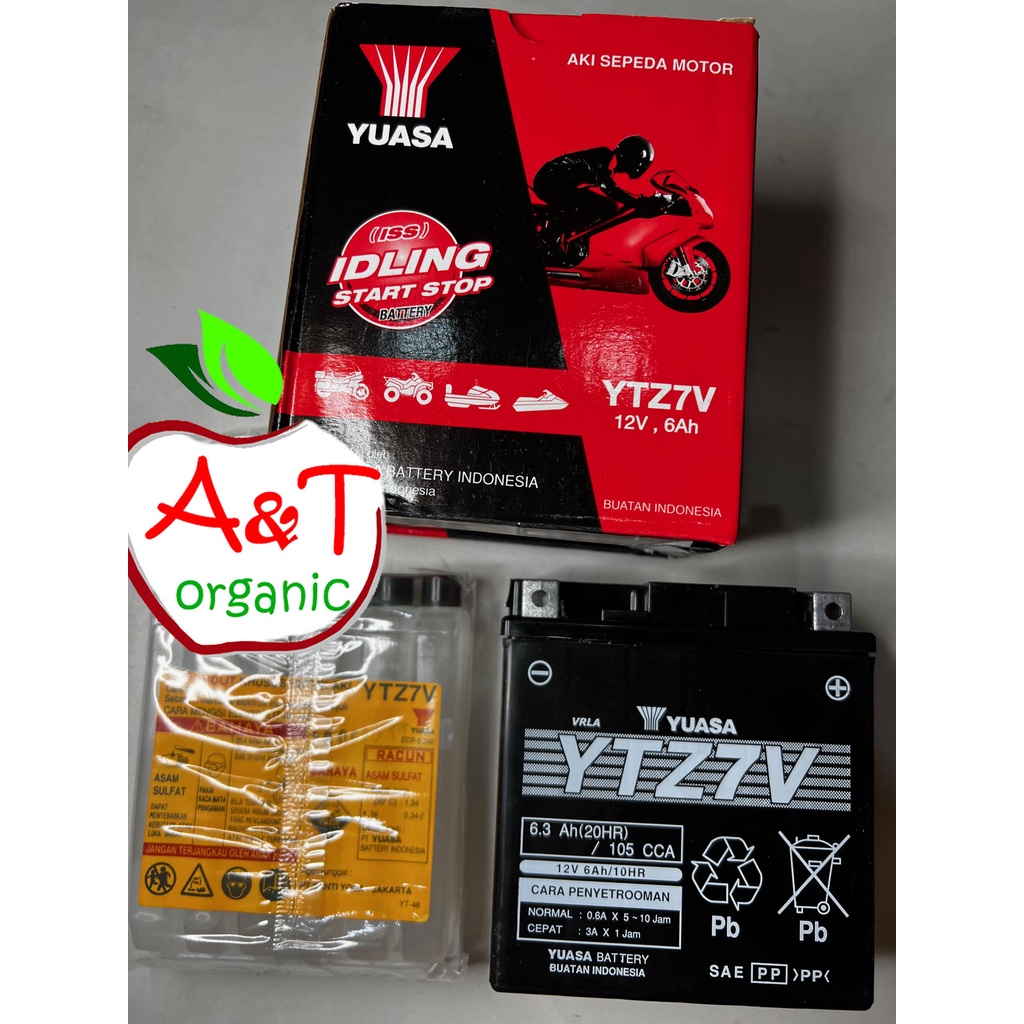 Yuasa Ytz V Ah Ae Genuine Battery Indonesia For Yamaha Aerox V Nmax