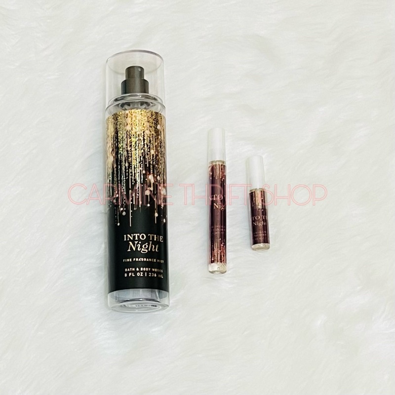 AUTHENTIC BBW FRAGRANCE MISTINTO THE NIGHT DECANTS 5ML 10ML Shopee