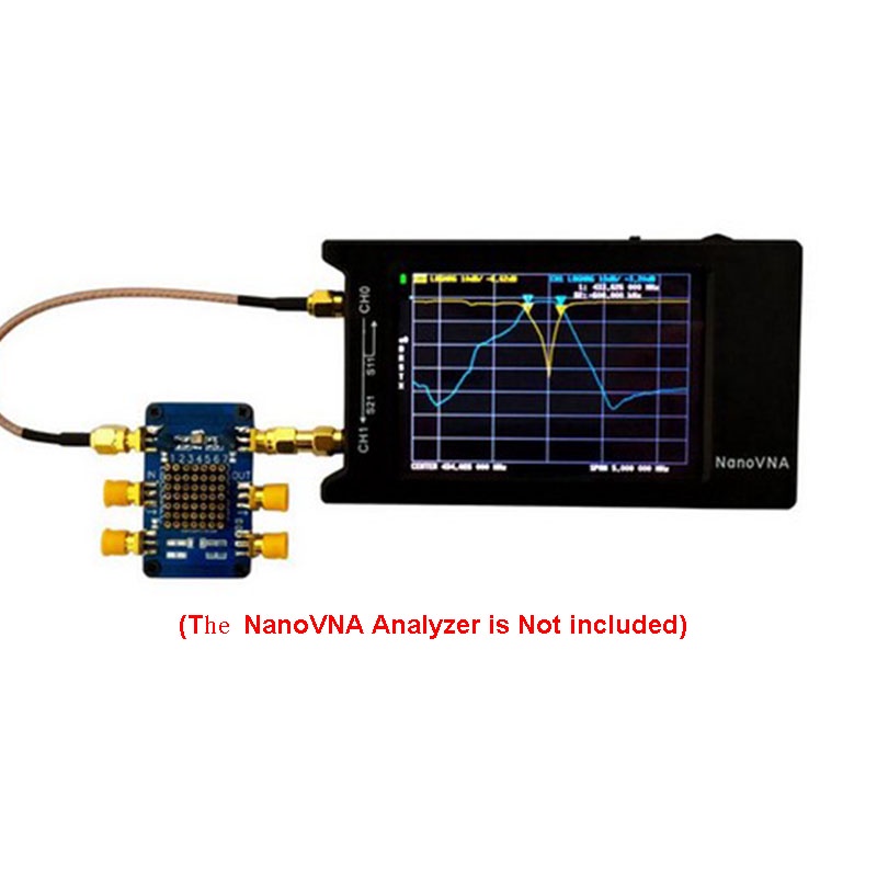 RF Demo Kit For NanoVNA VNA RF Test Board Vector Network Test For