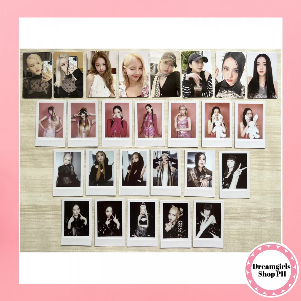 Onhand Blackpink Born Pink Box Set Official Pc Photocards Shopee