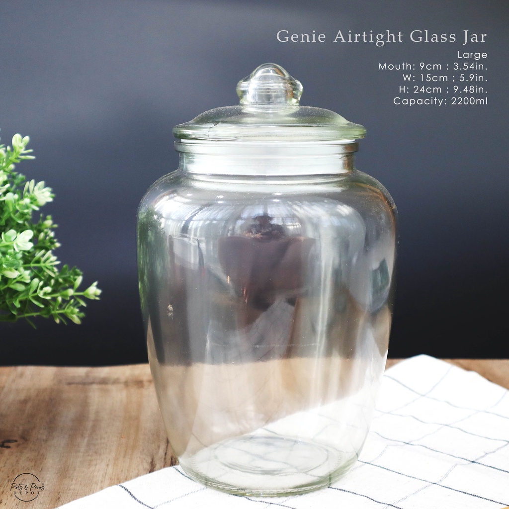 Genie Airtight Glass Jar Shopee Philippines