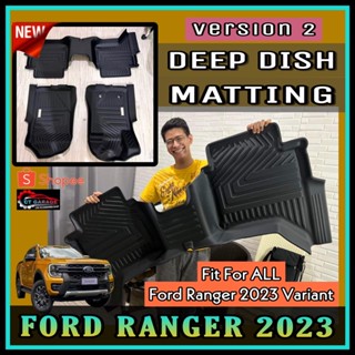 Next Gen Ford Ranger Deep Dish Matting Next Gen Ford Ranger