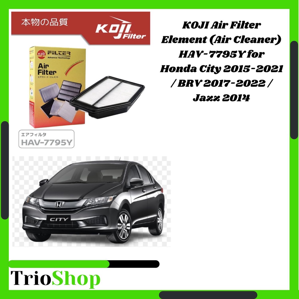 Koji Air Filter Element Air Cleaner Hav Y For Honda City