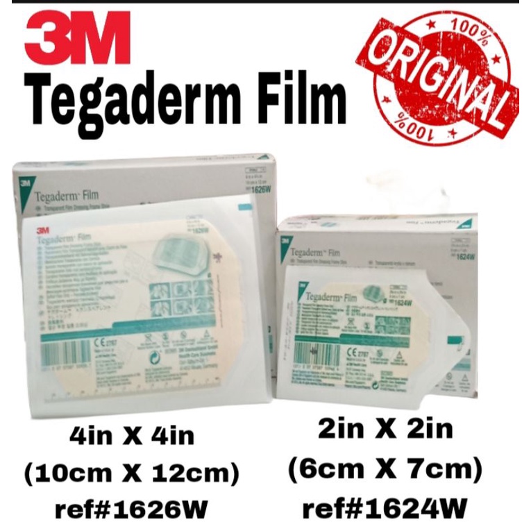 3M Tegaderm Transparent Film Dressing Frame Style Made In USA Per