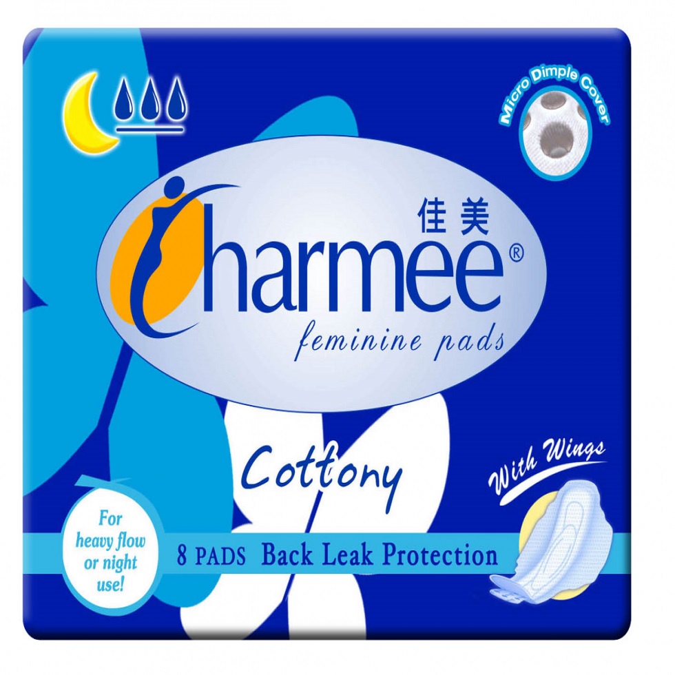 Charmee Sanitary Napkin Heavy Flow Pads With Wings Mm Shopee