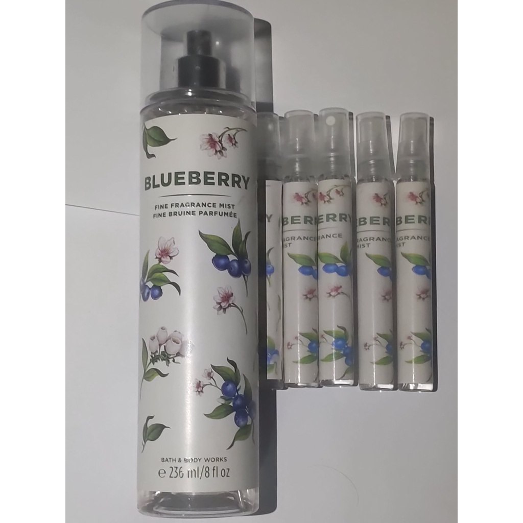 ORIGINAL From US Canada Blueberry BBW Decant 10ml Shopee Philippines