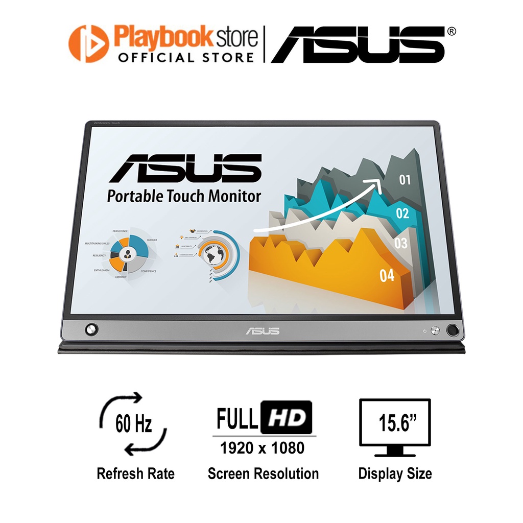 Asus Zenscreen Touch Mb Amt Full Hd Ips Technology Ms Hz