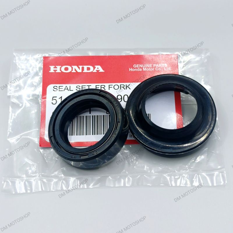 High Quality Honda Genio 110 Front Fork Dust Seal Kit 2 Pcs Shopee