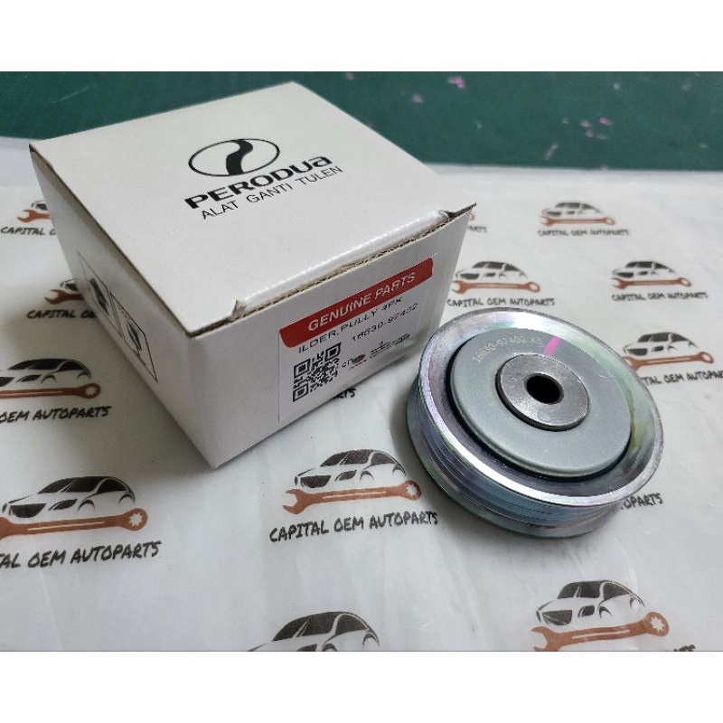 Fan Belt Idler Tensioner Pulley Pk Or Pk For Perodua Myvi Lagi Best