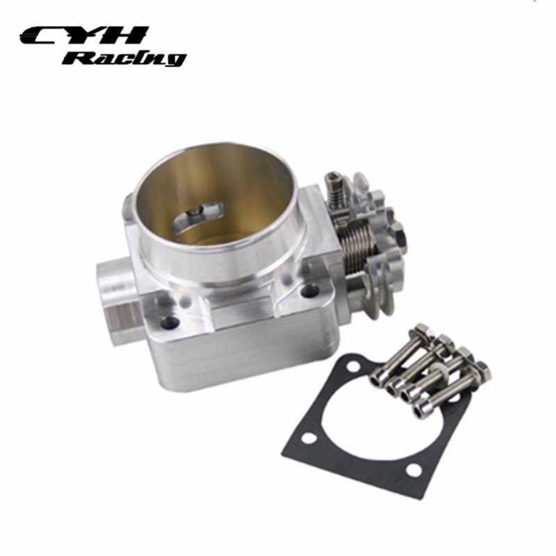 Mm Intake Manifold Aluminum Throttle Body For Mitsubishi Lancer Evo