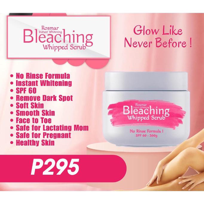 Original Rosmar Kagayaku Bleaching Whipped Cream Formula 300g