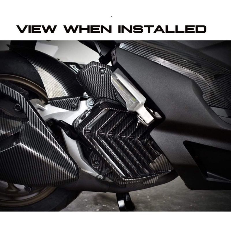 Radiator Cover Hydro Dip Carbon Pcx Click Adv Shopee Philippines