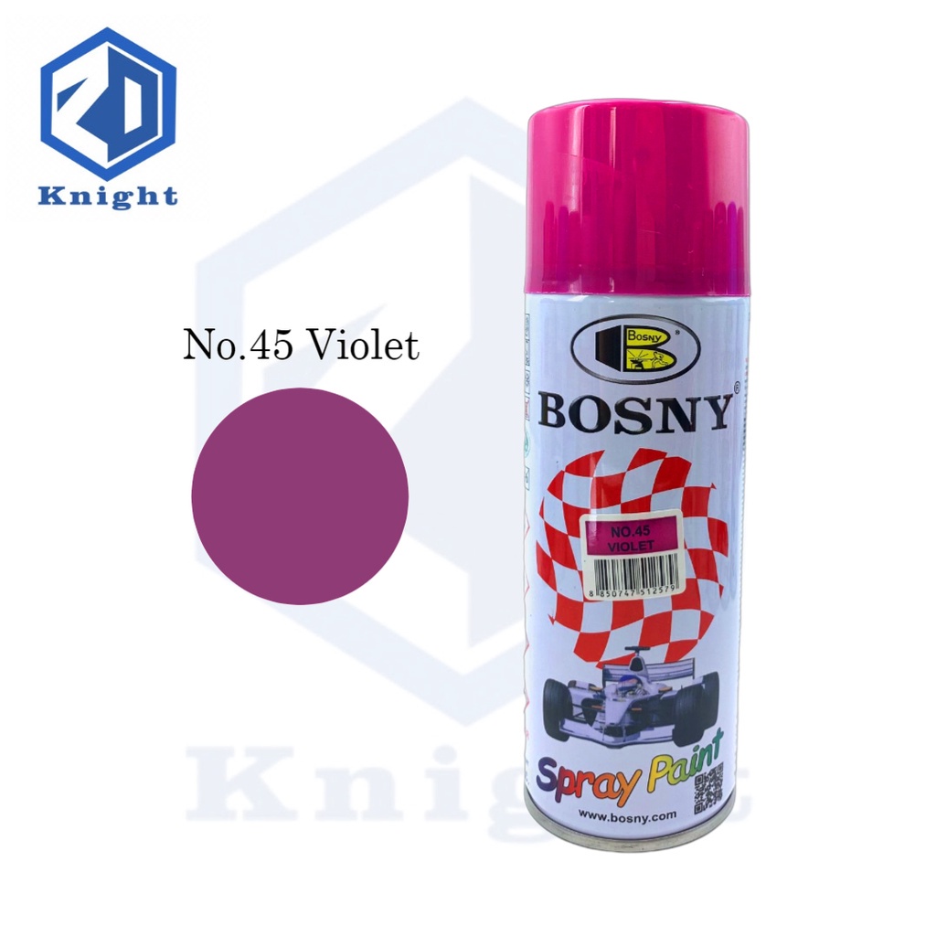 Bosny 100 Acrylic Spray Paint Solid Color 49 COLORS Shopee Philippines