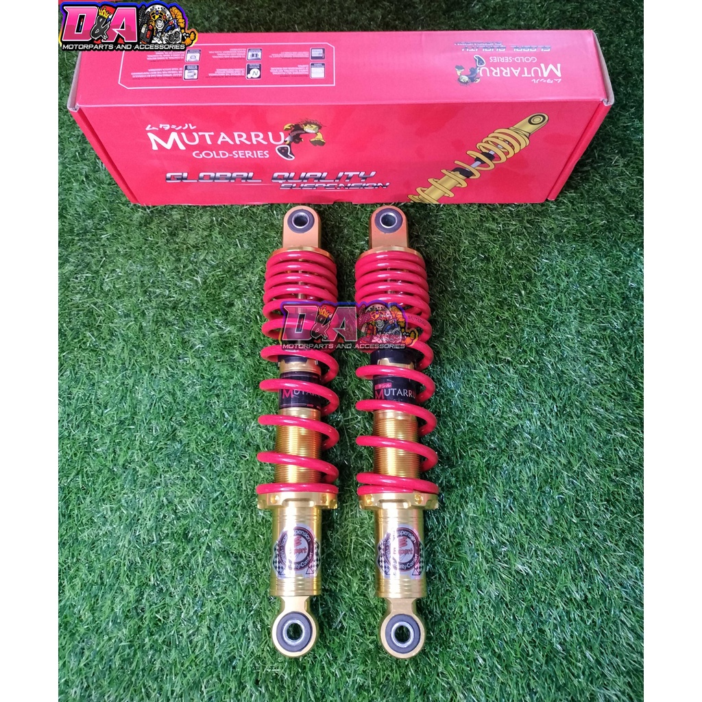 MUTARRU REAR SHOCK 310mm GOLD SERIES WAVE SMASH SHOGUN XRM RS