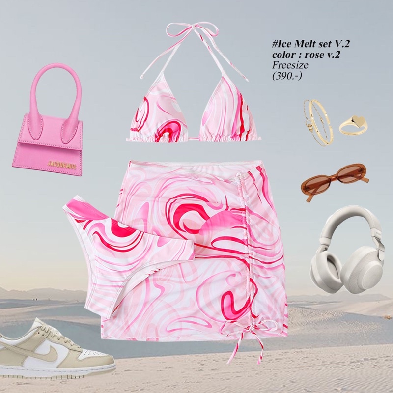 ICEBLINK Ice Melt Set Swimsuit Bikini Shopee Philippines