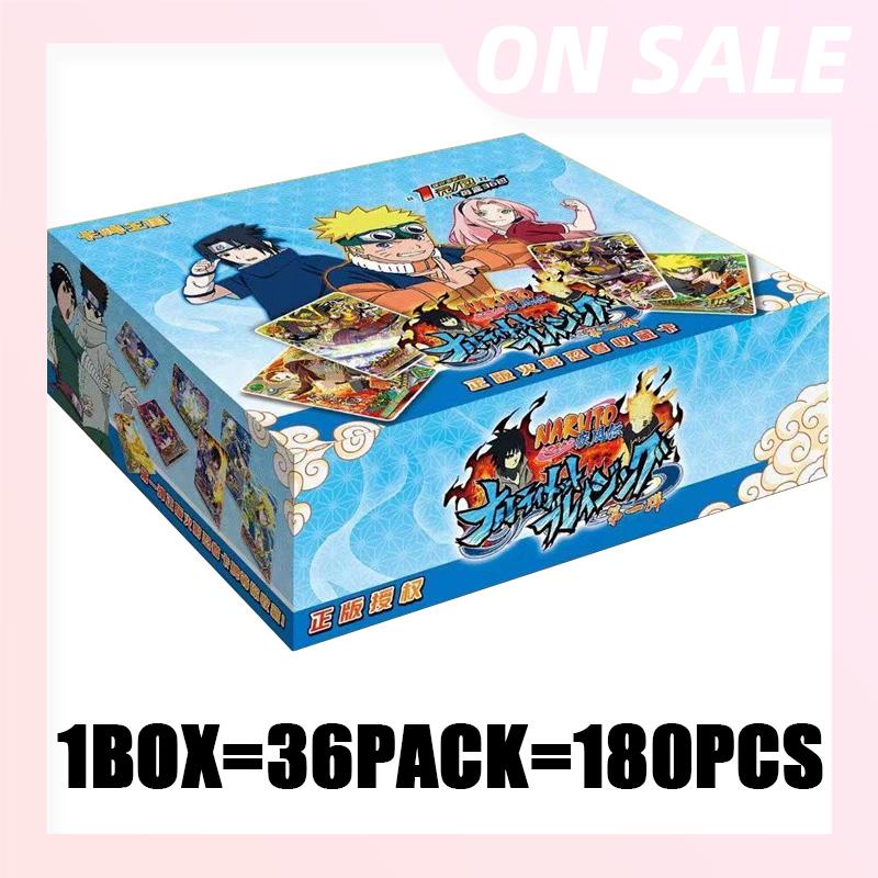 Promotion Japan Anime Narutoes Card Game Collection Box Uzumaki Sasuke