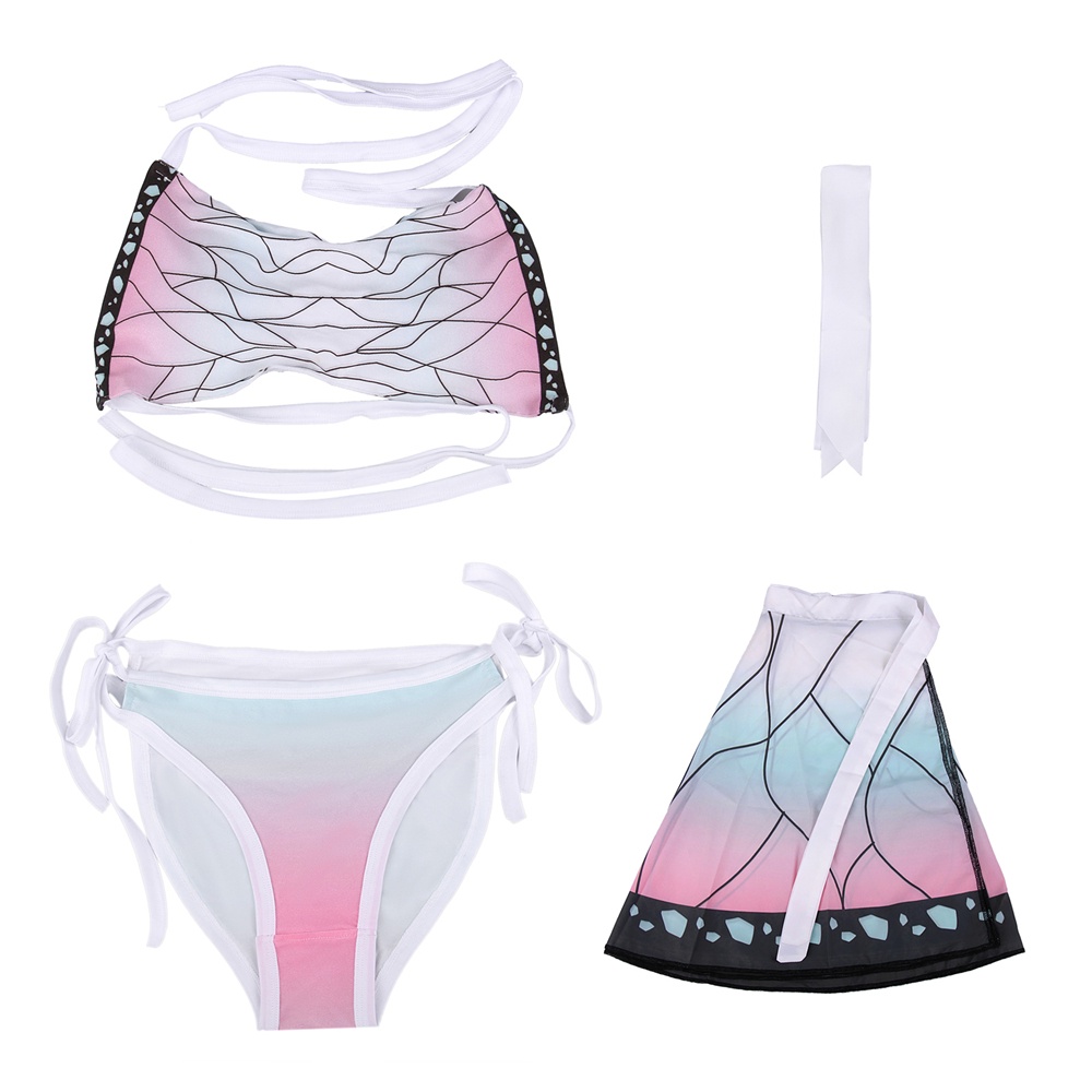 Kochou Shinobu Swimming Suit Demon Slayer Swimsuit Cos Kimetsu No Yaiba