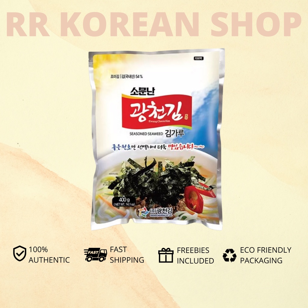 Kwang Cheon Kim Seasoned Shredded Seaweed Strips 400g BIG SIZE