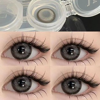 New Graded Lensuyaai Pcs Pair Color Contact Lens Surich Gray Contact