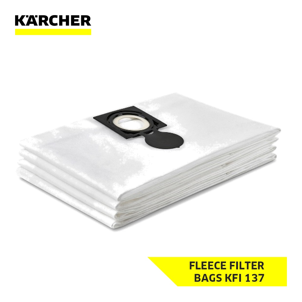 Karcher Fleece Filter Bag KFI 136 Wet Dry Vacuum Cleaner WD 1 WD 1s