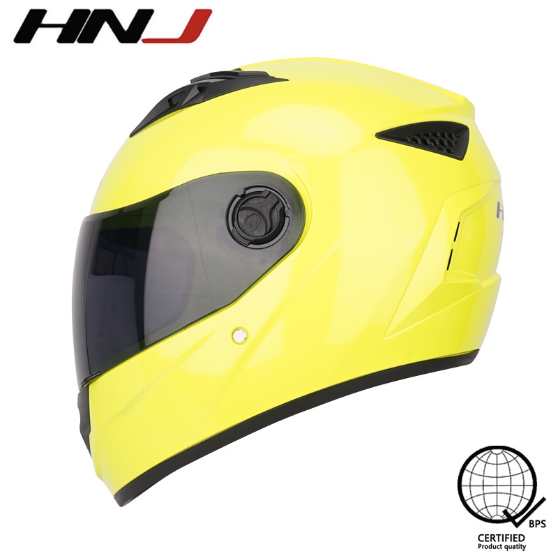 Genesis Hnj Men S Full Face Motorcycle Helmet Sun Visor Women