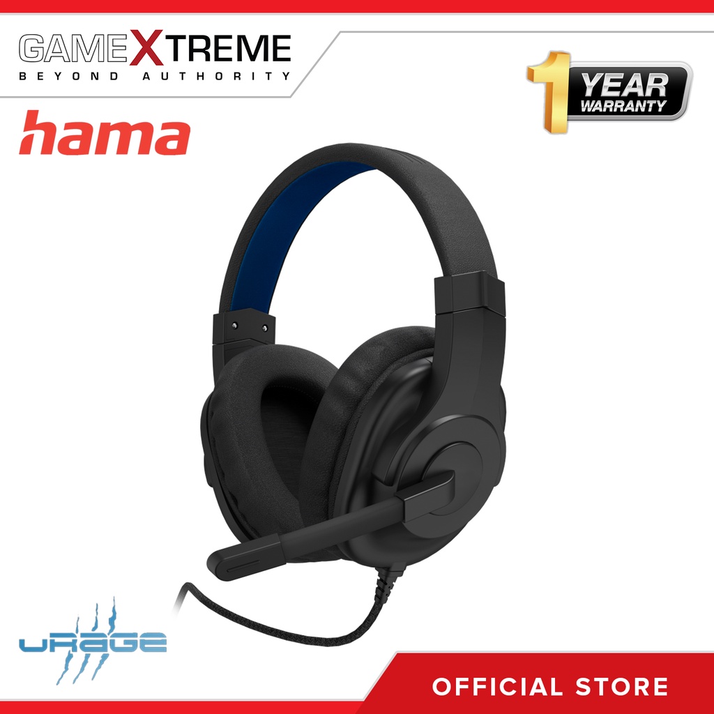 Hama Urage Soundz Virtual Surround Sound Gaming Headset For Pc