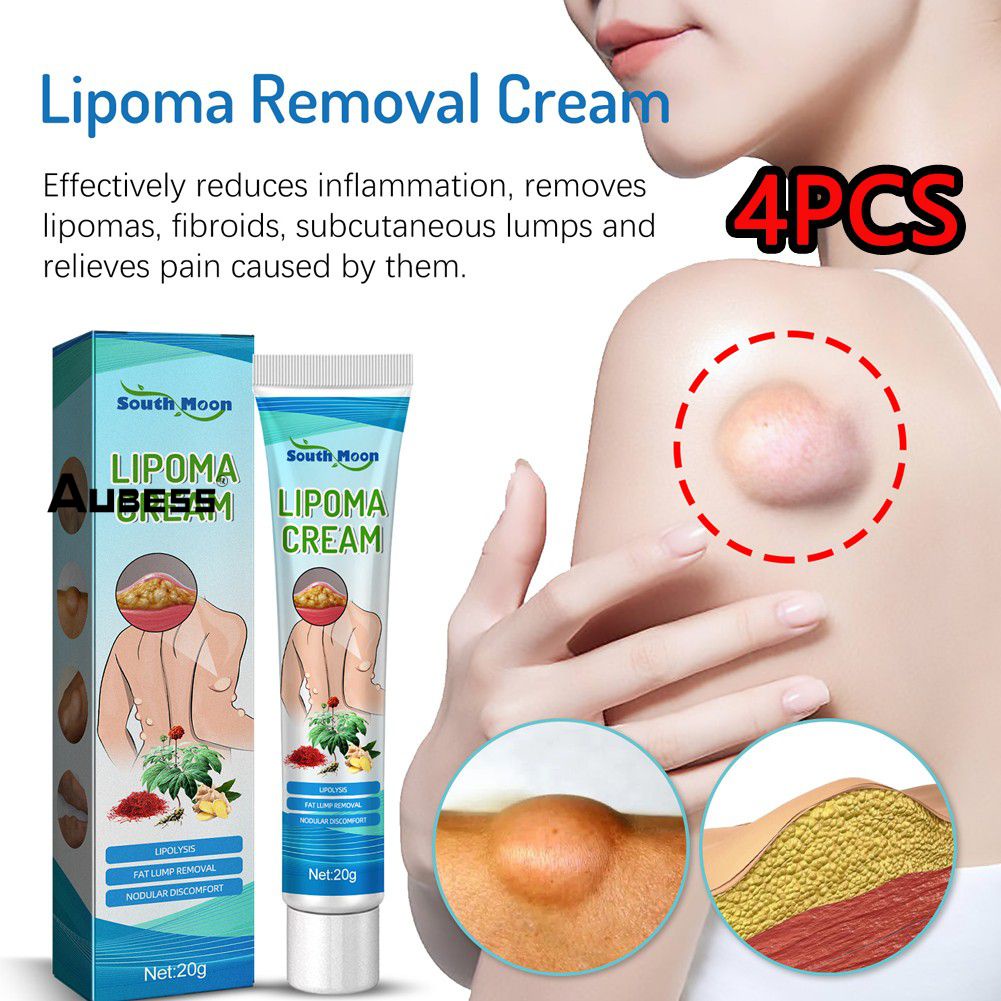 4PCS South Moon Lipoma Removal Cream Lipolysis Fat Lump Relief Plaster