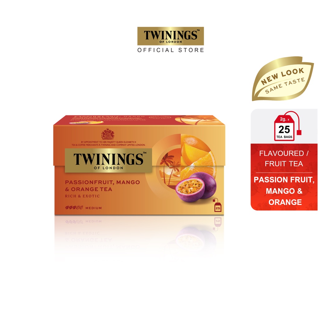 Twinings Passionfruit Mango Orange Tea 25s Shopee Philippines