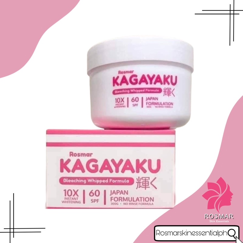 Rosmar Kagayaku Bleaching Whipped Formula G Shopee Philippines