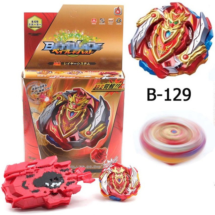 New Boxed CHO Z Aiga Akabane Achilles Turbo B 129 Beyblade BURST SUPER