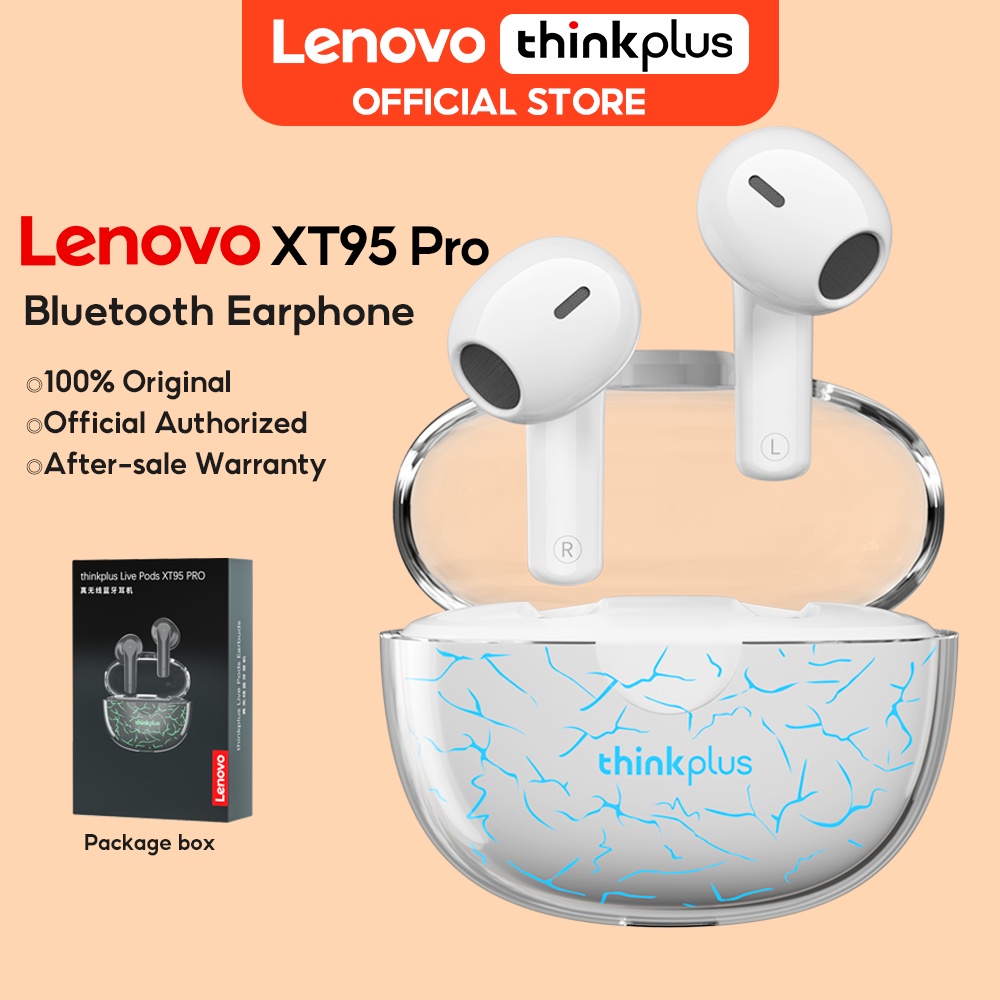 Value Choice Lenovo Xt Pro Bluetooth Earphone With Mic Stereo Sound