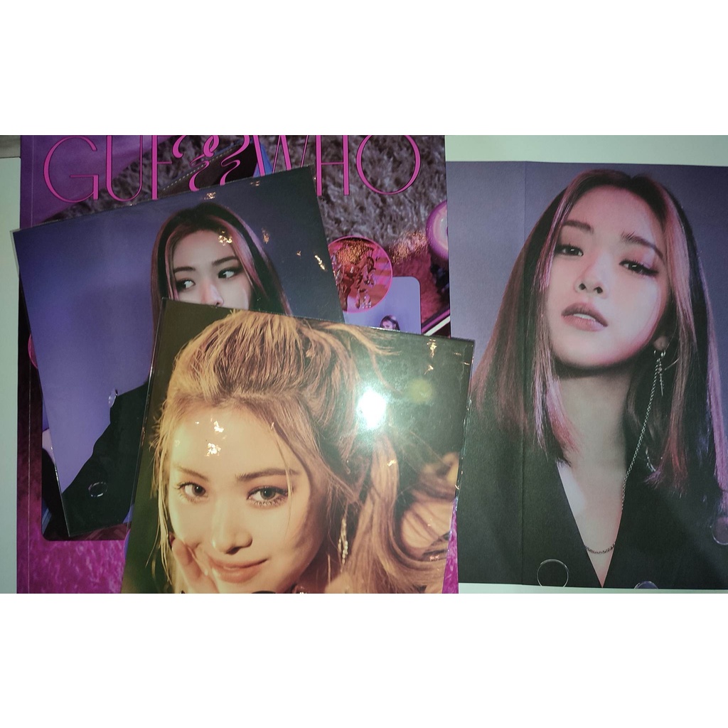 ONHAND Itzy Guess Who Album With Ryujin POB Shopee Philippines