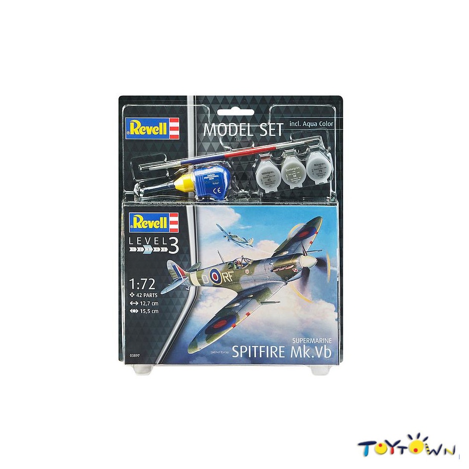 Revell Scale Supermarine Spitfire Mk Vb Model Set Shopee