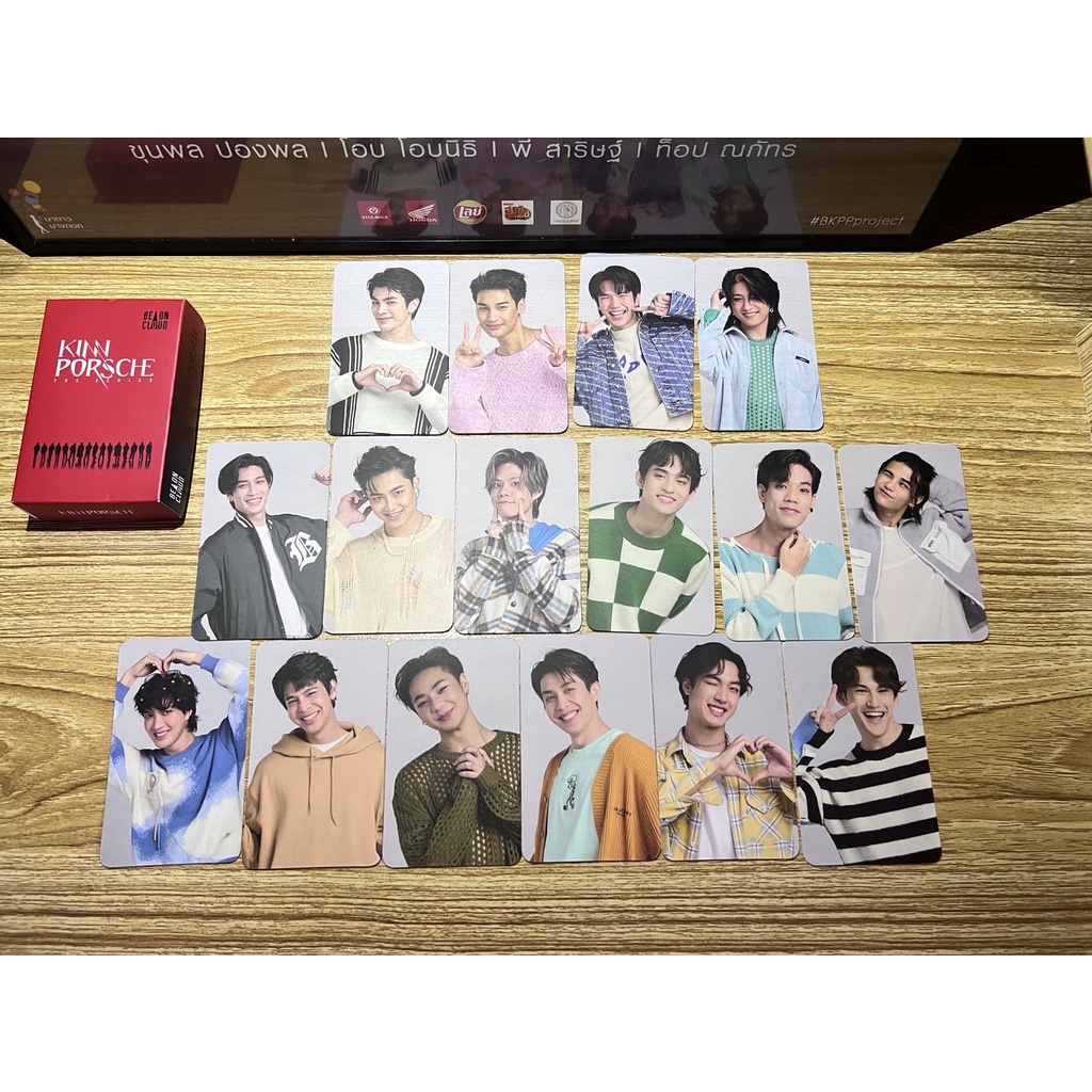 Lively Card KinnPorsche Cards The Series Photobook Set Shopee