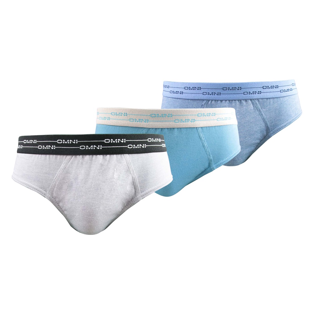 OMNI By SO EN Men S In SPRUCE Cotton Bikini Outside Briefs Shopee