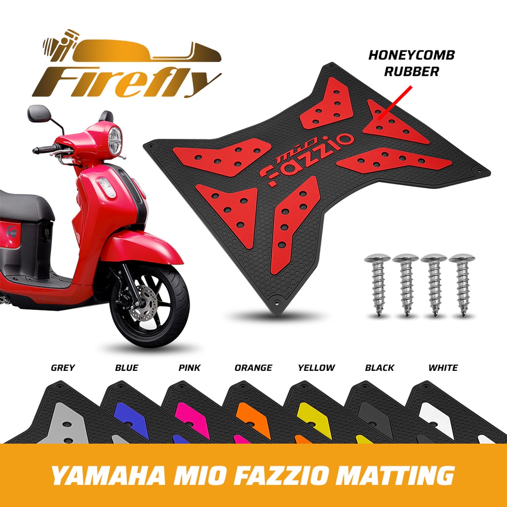 Yamaha Mio Fazzio Footboard Matting High Quality Rubber Original