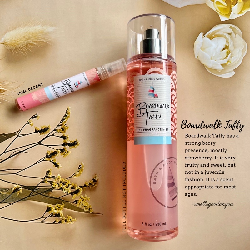 Boardwalk Taffy Ml And Ml Bath And Body Works Shopee Philippines