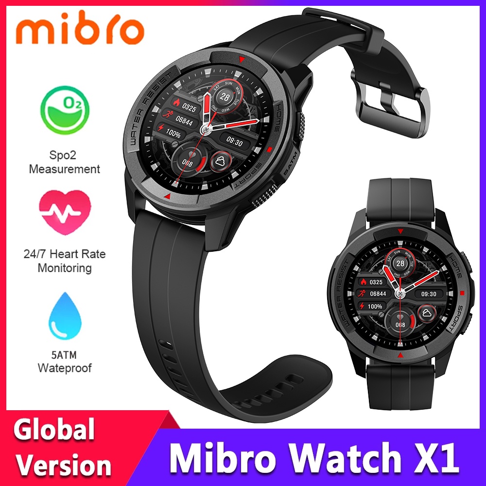 Mibro X Smart Watch Atm Waterproof Sport Watch Hd Amoled Screen