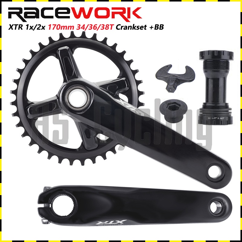 Racework Xtr Crankset X X Mm Crank Bcd Chainring T