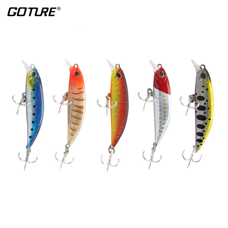 Goture Sinking Minnow Long Throw Fishing Lure 5 5Cm 4G 7Cm 8 5G