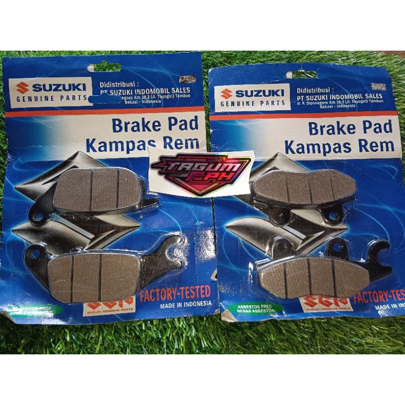 Brake Pad Rear Front Raider Genuine Sgp Stock Shopee Philippines