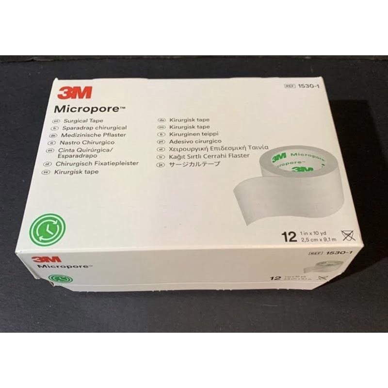 3M Micropore Surgical Tape 1inch Hypoallergenic Shopee Philippines