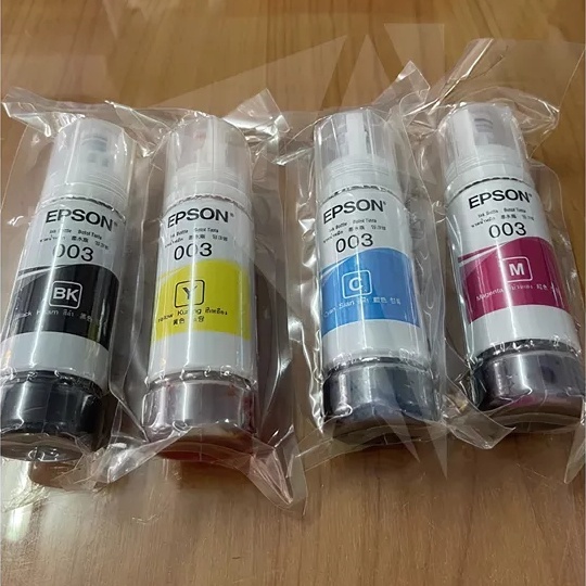 Original Epson Ink Black Cyan Magenta Yellow Set L L L