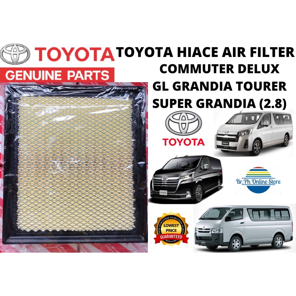 Toyota Hiace Air Filter Commuter Deluxe GL Grandia Tourer Super