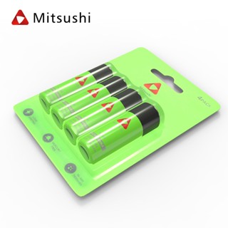 Mitsushi HR6 1 2V 4pcs AA Rechargeable Battery With 4 Bay Fast Battery