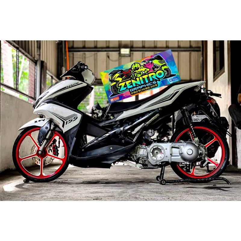 Nvx Thailand Decals Transparent For Aerox V Only Shopee Philippines